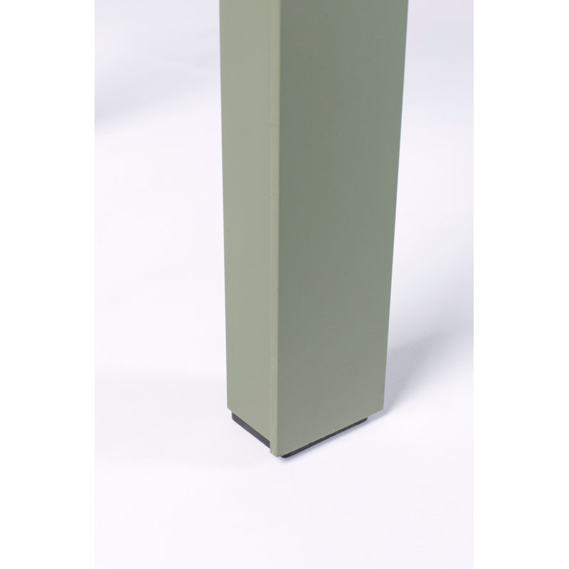 Vondel Outdoor Dining Bench, Green
