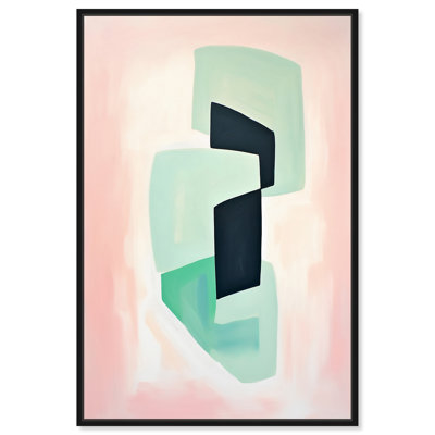 «Jade with Magnets Abstract Shapes», art mural tendance par Art Remedy