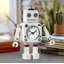 Réveil robot en métal-335603382