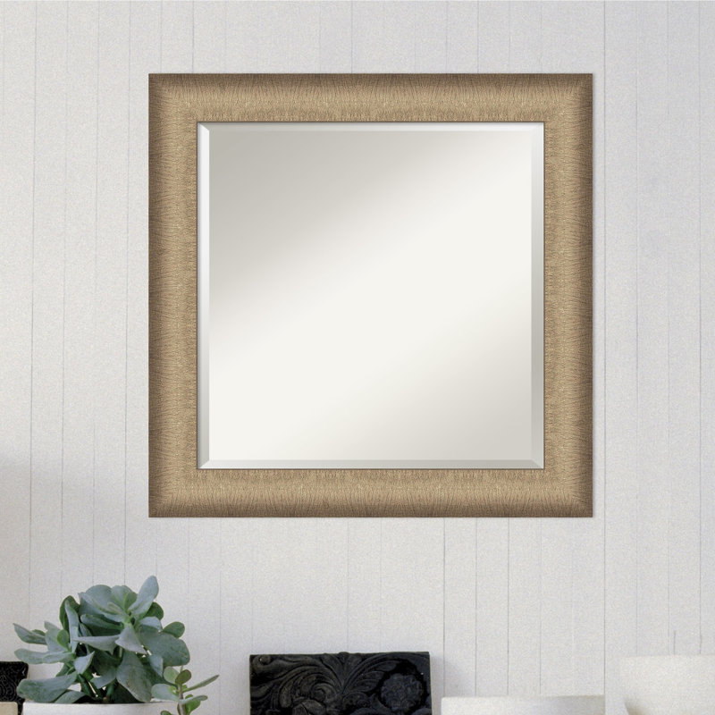 Gidja Flat Wall Mirror, 25" x 25"