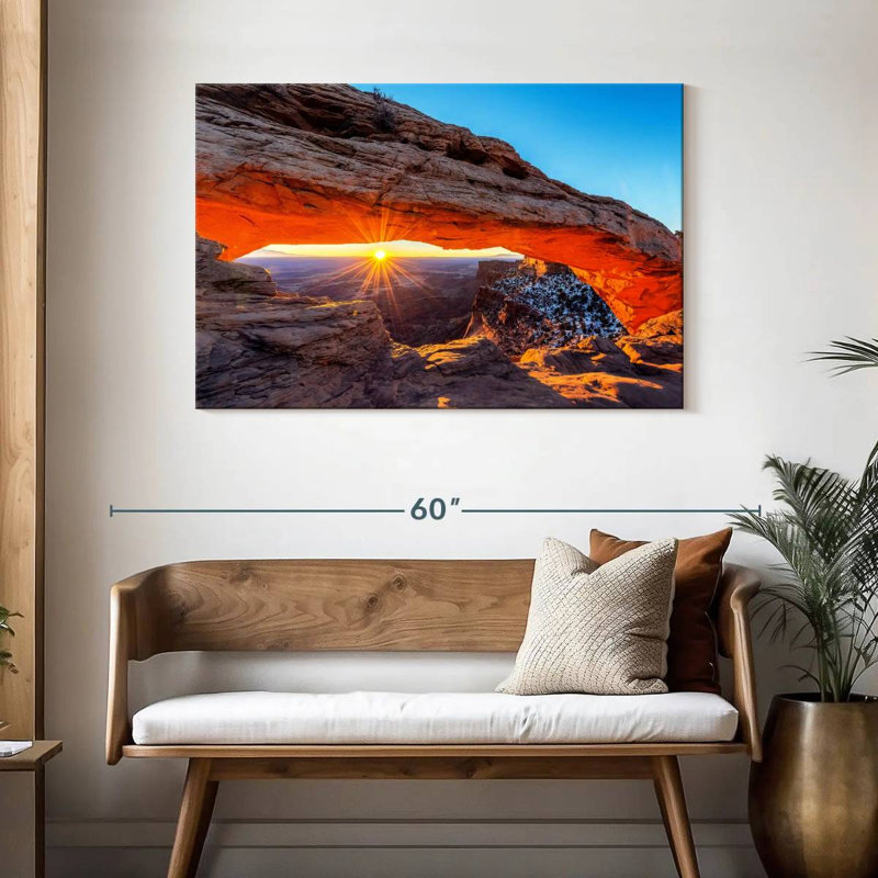 Lumière du soleil arquée Alvord Mesa, H 30 po x l 45 po