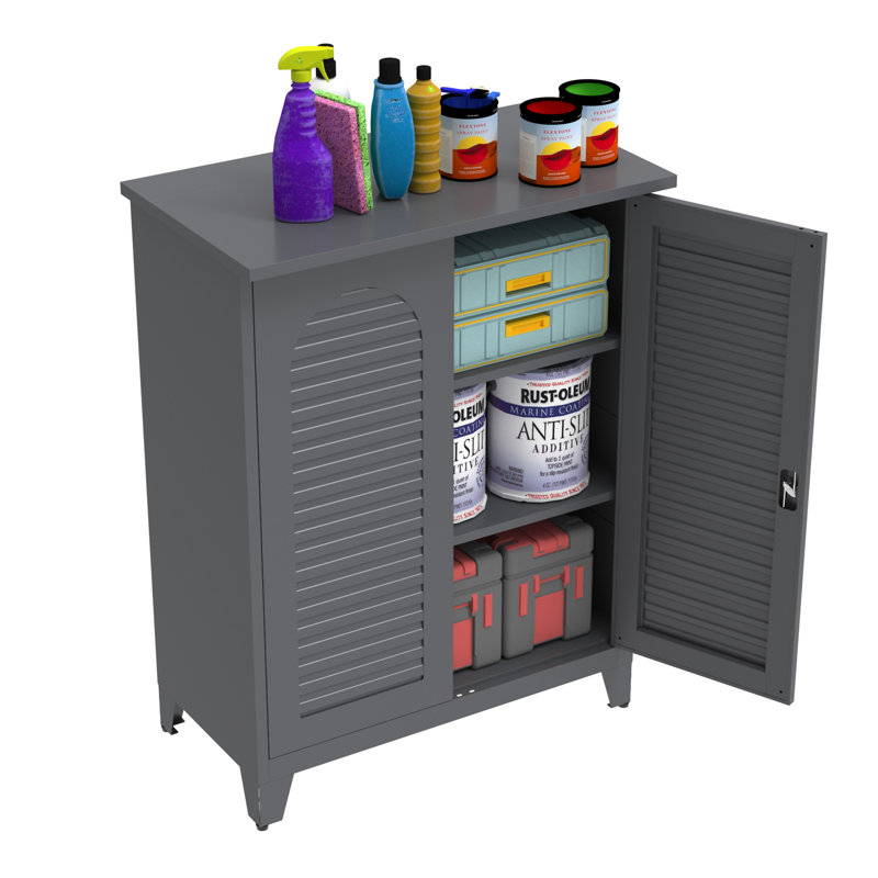 47'' Tall Metal Tool Storage Cabinet