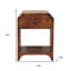 Table de chevet 16 po 16 po