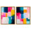 Ensemble d'art moderne sur toile Spectral Maze 