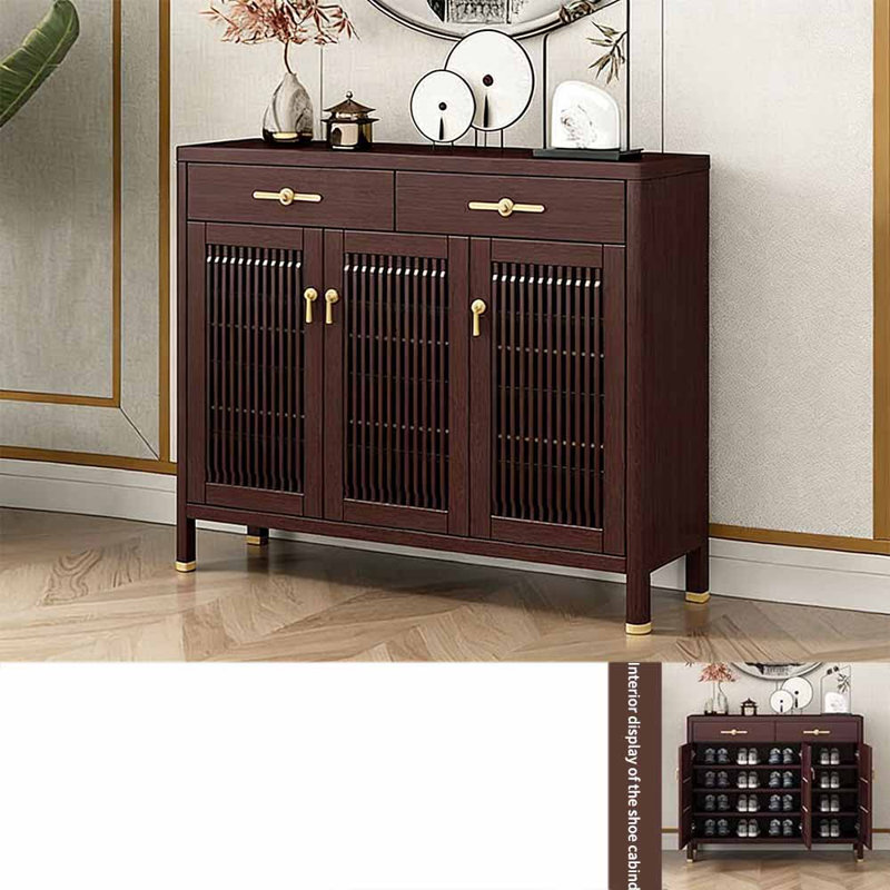 Armoire de rangement pour chaussures, H 39,37 po x l 41,34 po x P 13,39 po