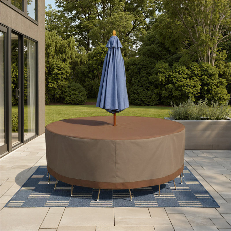 Outdoor Patio Dining Set Cover, 32" H x 110" W x 84" D
