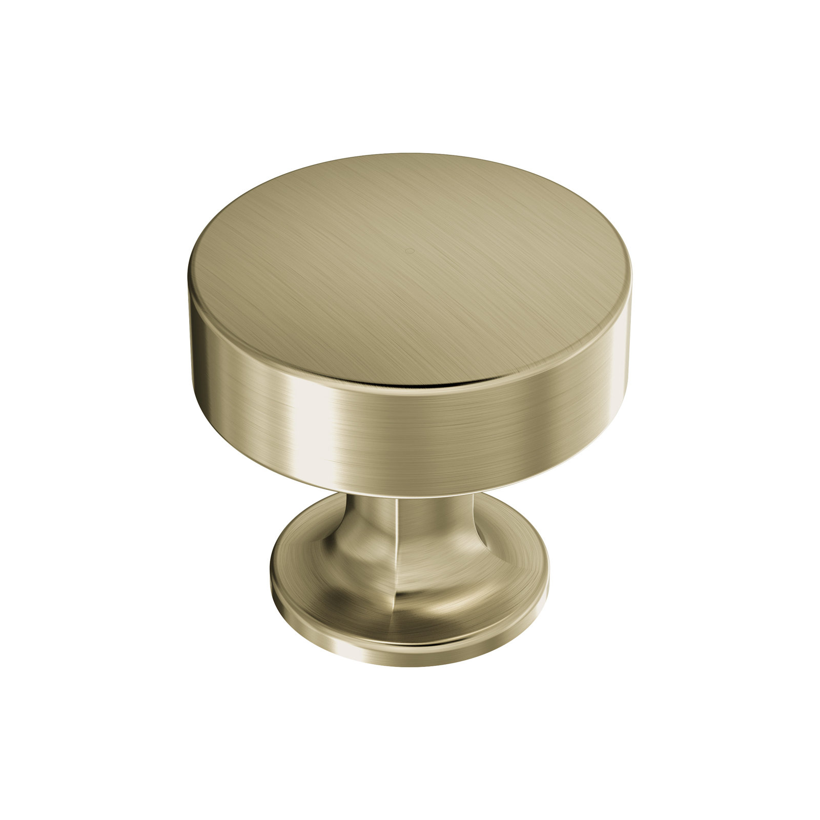 Everett Cabinet Knob, Golden Champagne, 1.3125"