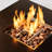 28in Steel Fire Table - Ideal For Enjoying Outdoor Time Propane Adjustable Flame Settings Customized Experience