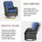 Carolina 4-Person Square Outdoor Conversation Set With Loveseat And Swivel Glide Chair-110985590