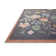 Tapis noir Rifle Paper Co. x Loloi Cotswolds COT-01 Strawberry Fields