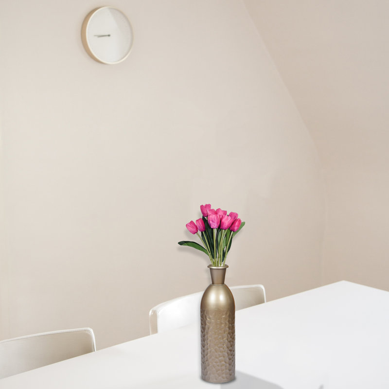 College Aluminum Table Vase