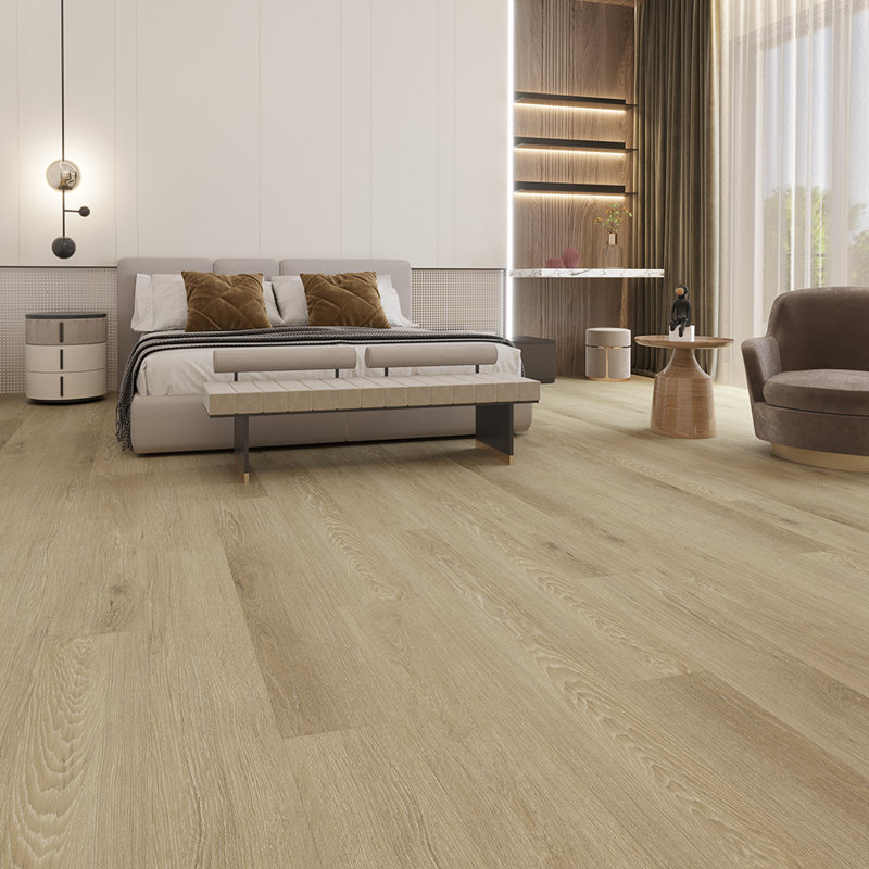 Alabaster 7.2" x 48.0" x 5mm Waterproof SPC Luxury Vinyl Plank