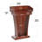 Adiroffice Stand-Up Podium Lectern With Drawer And Storage Area-87104409