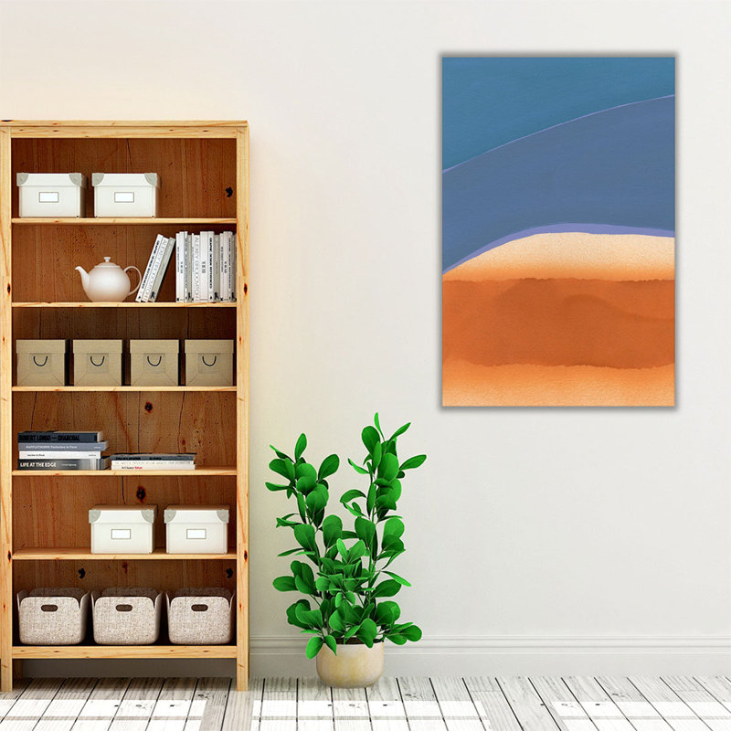 Color Block Party III - reproduction d'art sur toile, H 36 po x l 24 po