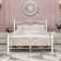 Auxter 38" Metal Platform Bed Frame with Parisian Style Headboard and Footboard, Heavy-duty Slats Support, Under Bed Storage, No Box Spring Needed