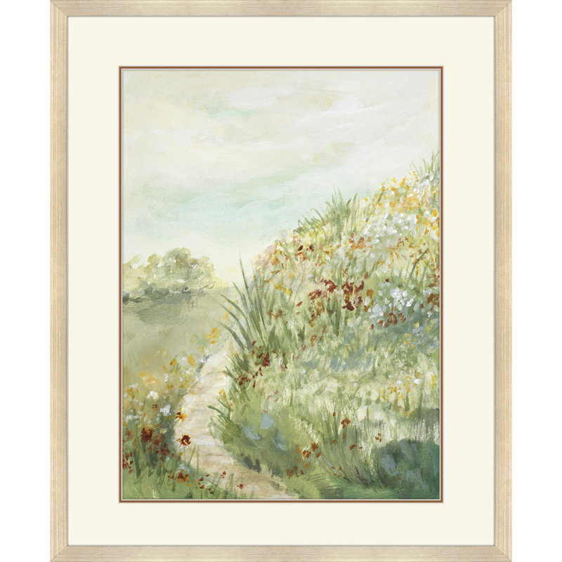Hilltop Blooms Framed Art