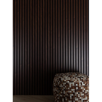 94.5" L x 24" W Acoustic Soundproof Wood Wall Paneling for Walls and Ceilings