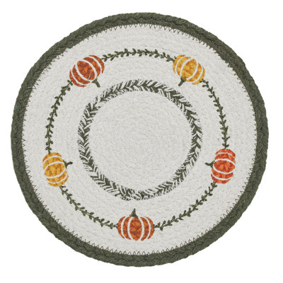 Dessous-de-plat rond 1 pièce Pumpkin Bounty