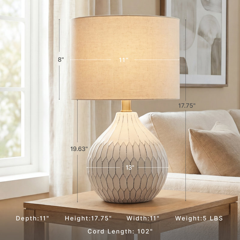 Alleman Ceramic Table Lamp