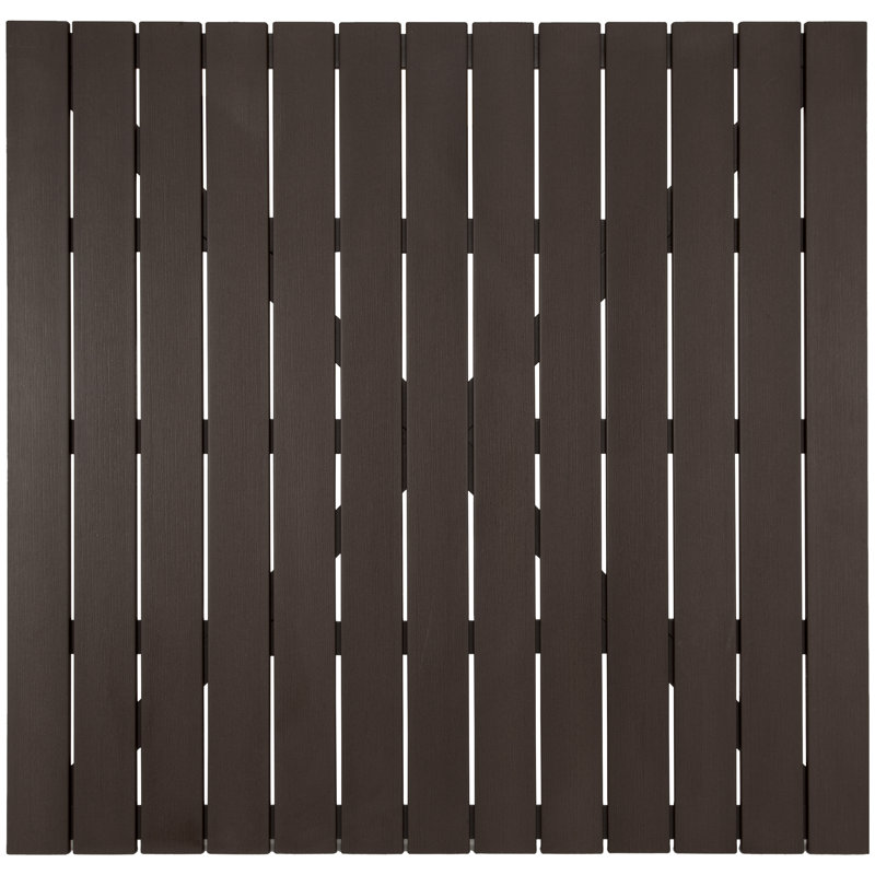 Plateau de table Vienna Vienna, Espresso, H 1,25 po x L 42 po x l 42 po