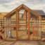 Grand poulailler extérieur en bois 110 po-1492068589