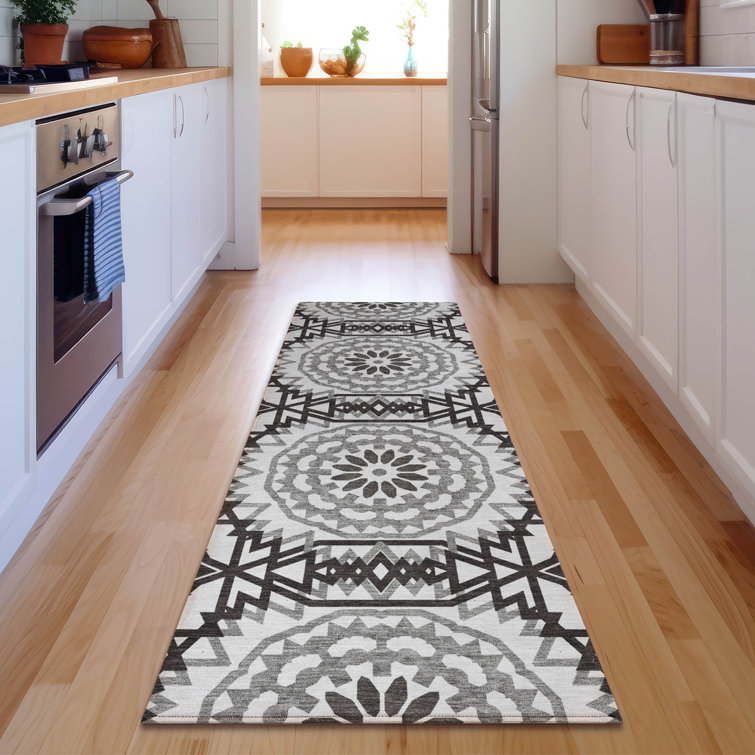 Premium Machine Washable Cerrito White Rug