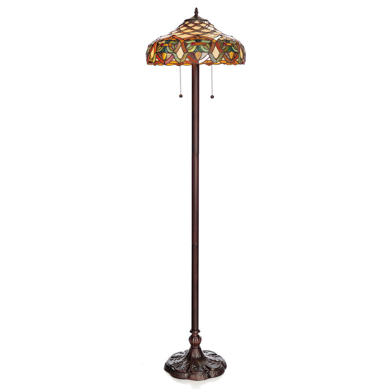 Piercy 61'' Bronze Traditional Floor Lamp