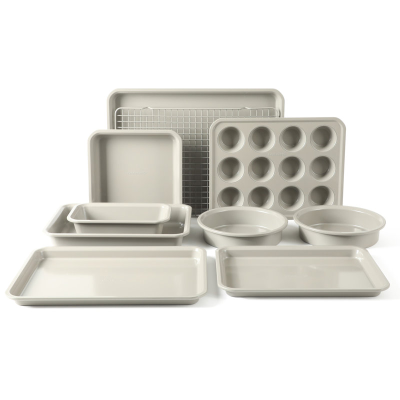 Calphalon Legacy 10 Piece PFA Free Nonstick Bakeware Set - Taupe, Taupe