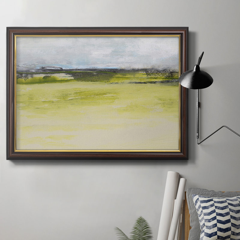 «From The Terrace IV», toile encadrée de qualité supérieure - prête à être accrochée, H 18 po x l 27 po x P 1 po