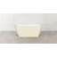 Vetralla Painted 58-3/4" x 29-1/8" Freestanding Soaking Bathtub in Volcanic Limestone™ with Overflow Hole-89831755