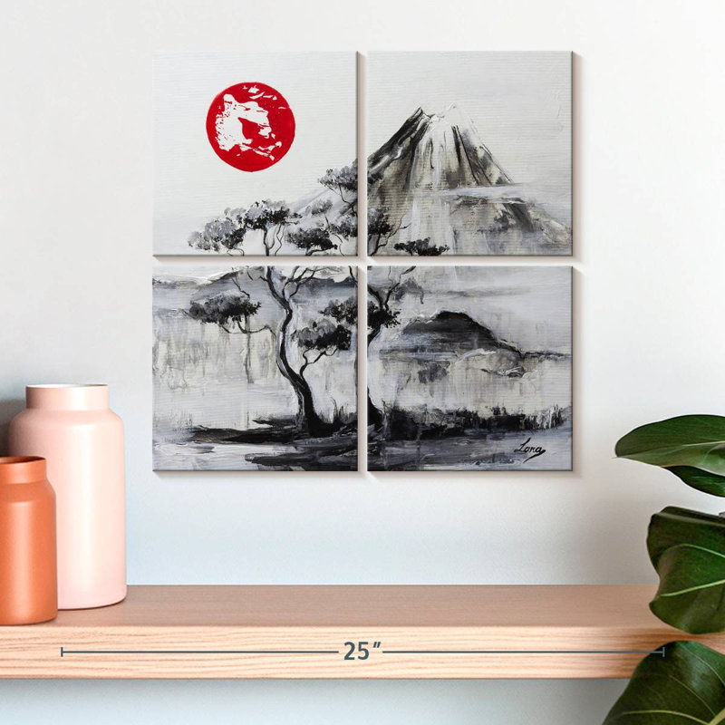 Harnek, paysage japonais pittoresque
