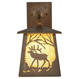 Rustic Lodge 1 - Light Outdoor Bulkhead Light