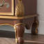 Table basse vintage style américain peinte à la main