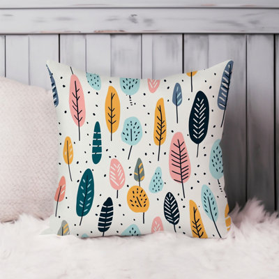 Floral Pillow Cover