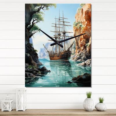 Jaydann - Pirate Wall Clock Oversized