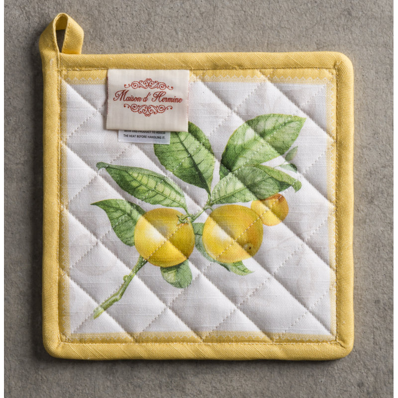 Maison D' Hermine Cotton Potholder Set