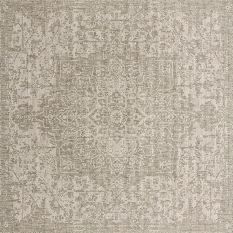 Jill Zarin Dubai Indoor/Outdoor Rug, Square 10'8"