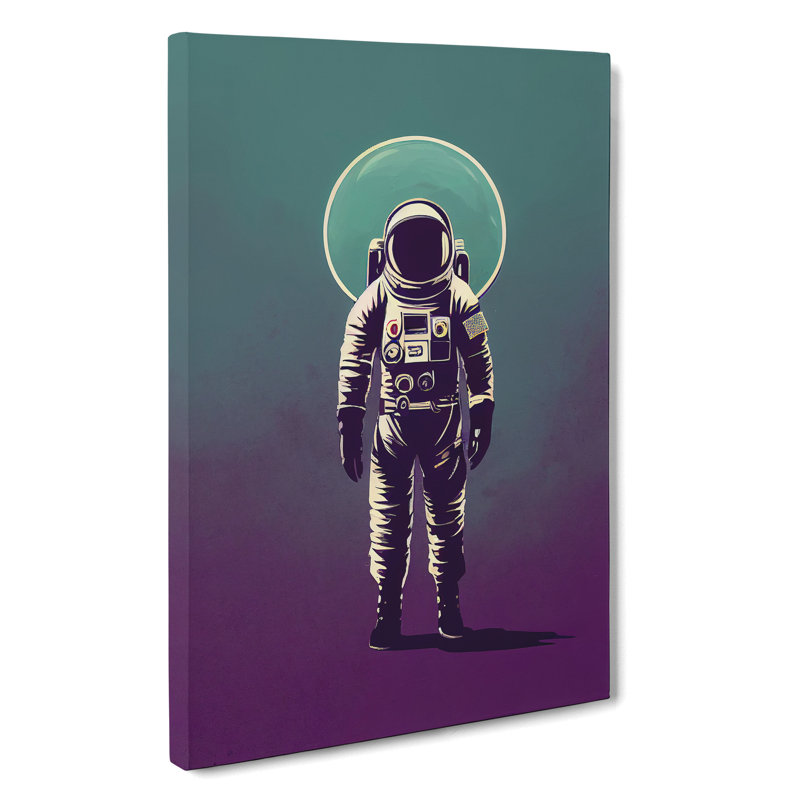 Astronaut Of The Future - Wrapped Canvas, 50cm H x 35cm W x 3cm D
