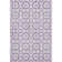 Premium Machine Washable Tweedy Lavender Rug
