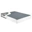 8,67 po Sommier haut haut - métal, housse en tissu texturé, capacité de 700 lb-1402248595