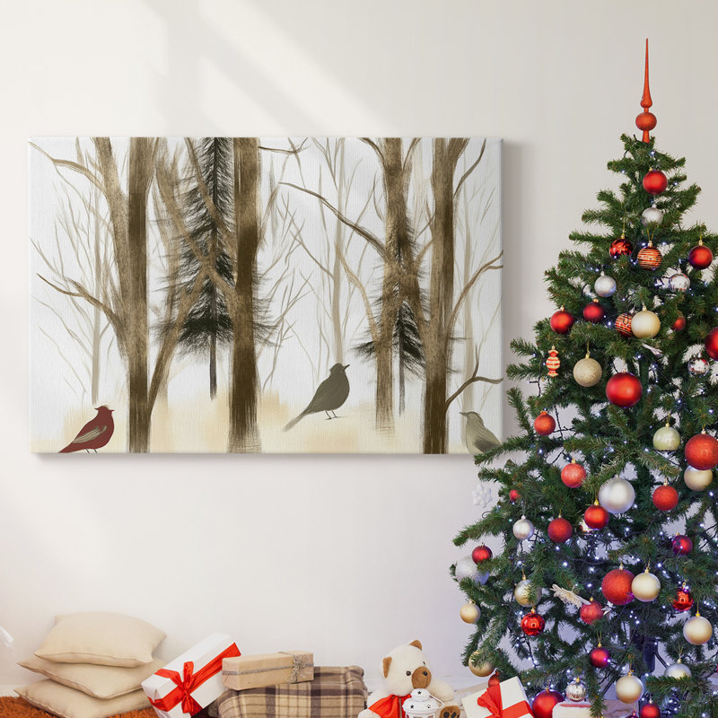 Christmas Holiday Arts - Toile tendue avec châssis, H 32 po x l 48 po