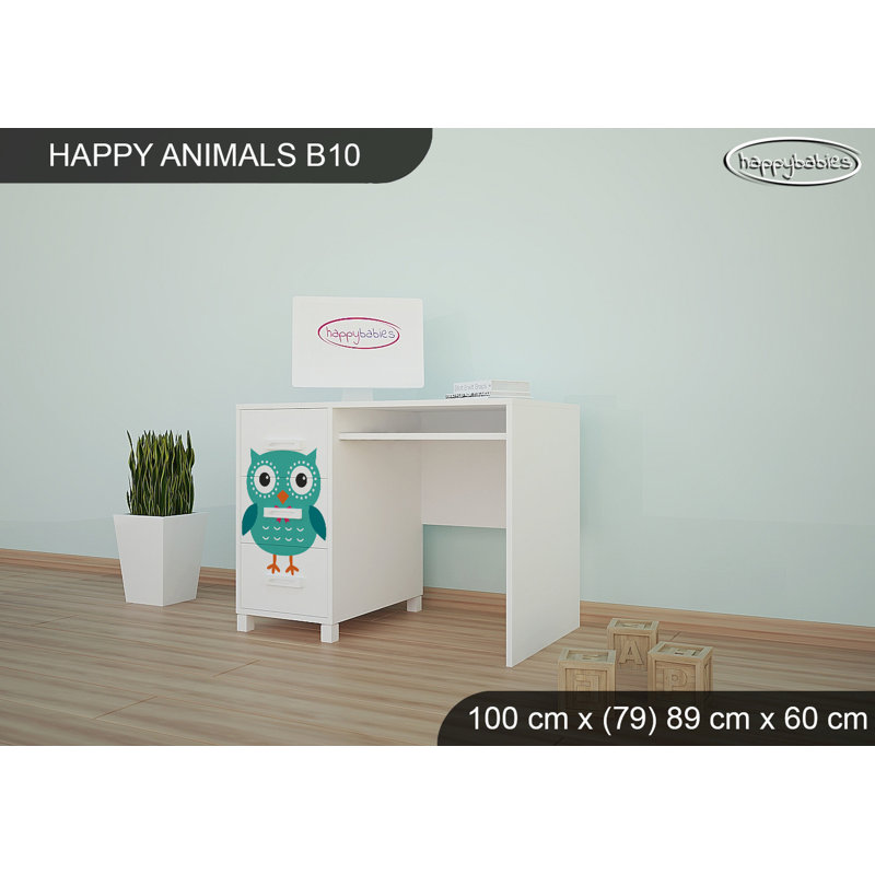 100cm Writing Desk, White