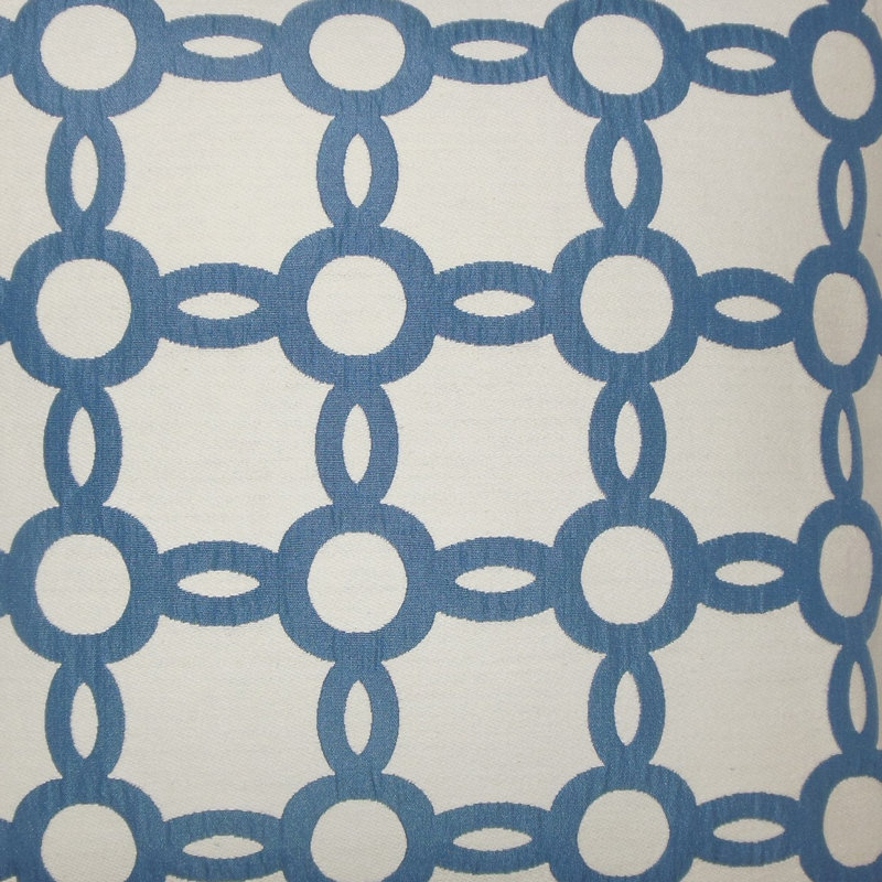 Cotton Blend Geometric Sham Set, Standard