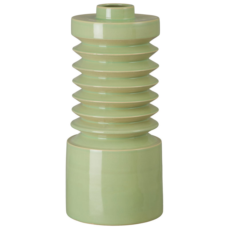 Vase de plancher en céramique Takefumi, H 19 po x l 8,5 po x P 8,5 po