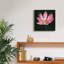  «Pink Waterlily 2» par Alicia Longley, art mural sur toile, 12 po x 12 po-40860447
