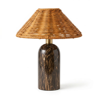 Lampe de table Sherbrooke (rotin naturel) Sherbrooke