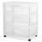 Sterilite 29308002 Home 3 Drawer Wide Storage Cart Container W/ Casters (4 Pack)