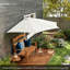 Petit demi-parasol ventilé avec demi-parasol extérieur-1074046214