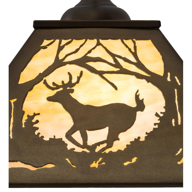 Luminaire suspendu 2 lumières Deer at Dawn
