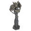 Statue gargouille rapace gardien du domaine